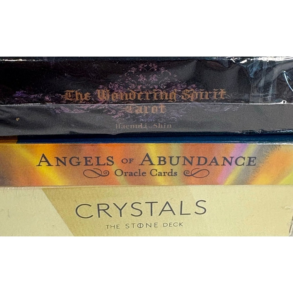 Crystal or Tarot Card Deck